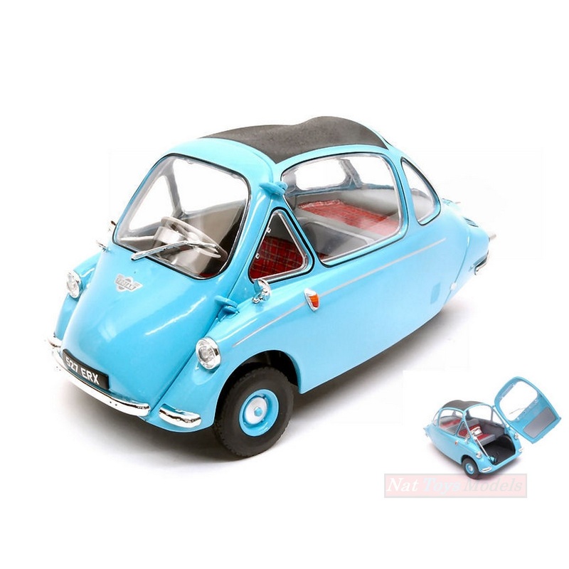 SCALE MODEL COMPATIBLE WITH HEINKEL TROJAN LIGHT BLUE 1:18 OXFORD OXF18HE001