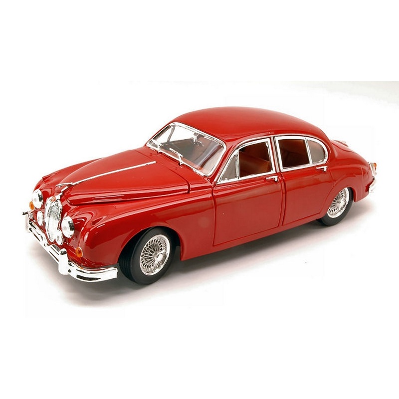 SCALE MODEL COMPATIBLE WITH JAGUAR MARK II 1959 RED 1:18 BURAGO BU12009R
