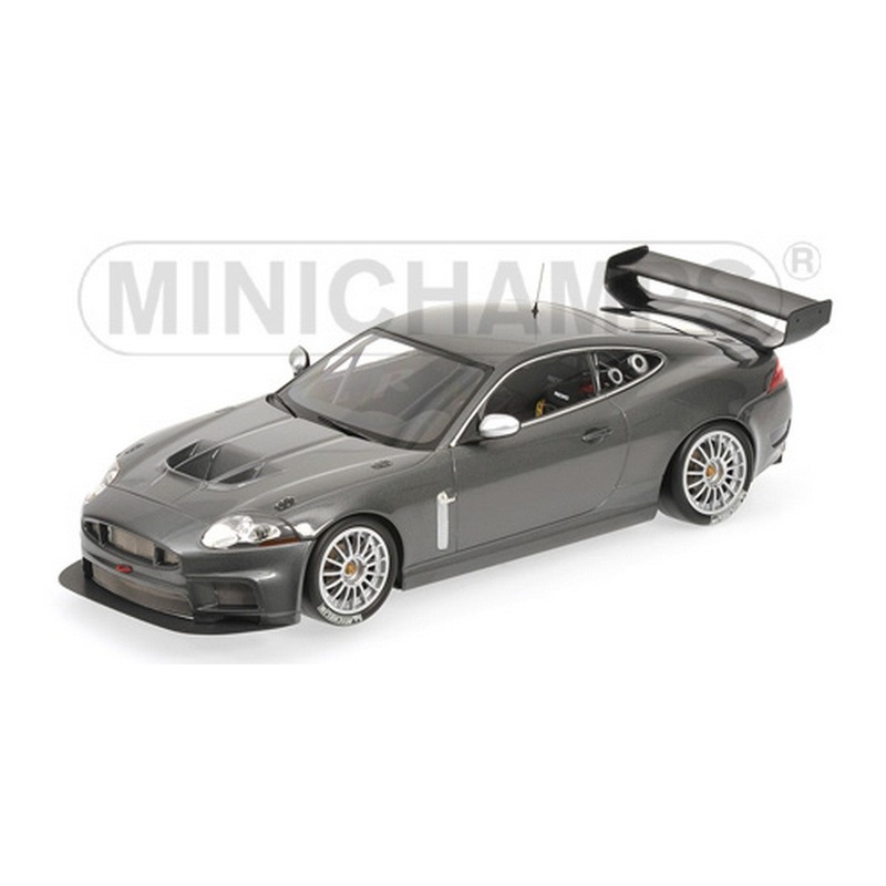 SCALE MODEL COMPATIBLE WITH JAGUAR XKR GT3 2008 GRAY METALLIC 1.18 MINICHAMPS PM150081390