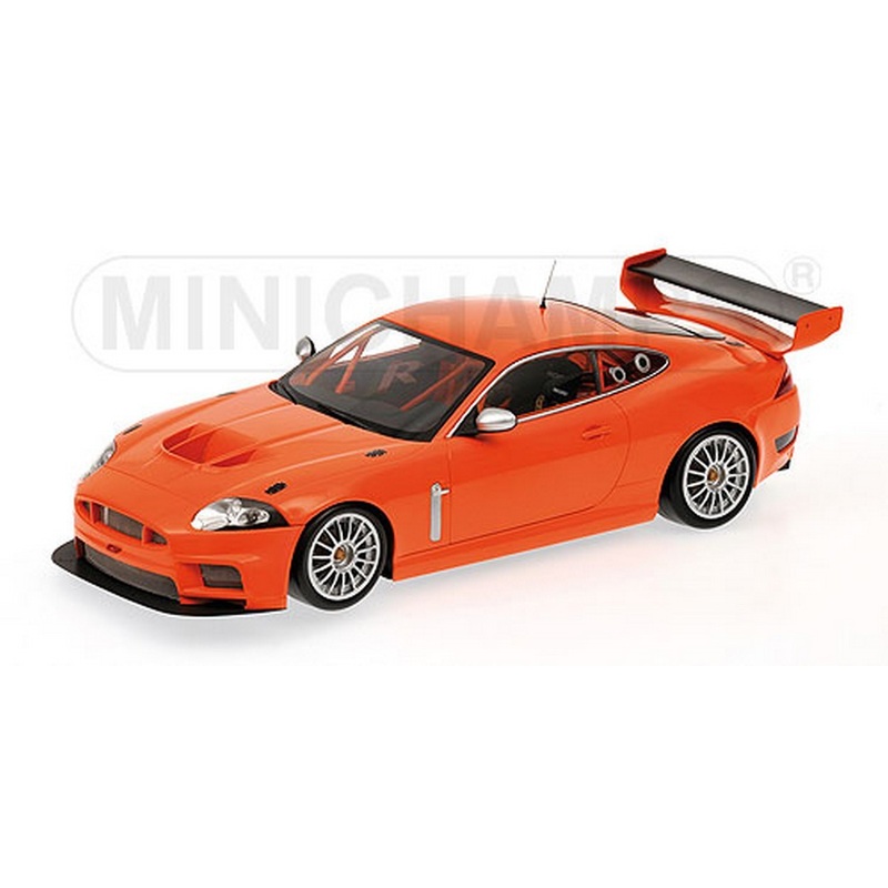 SCALE MODEL COMPATIBLE WITH JAGUAR XKR GT3 2008 ORANGE 1:18 MINICHAMPS PM150081391
