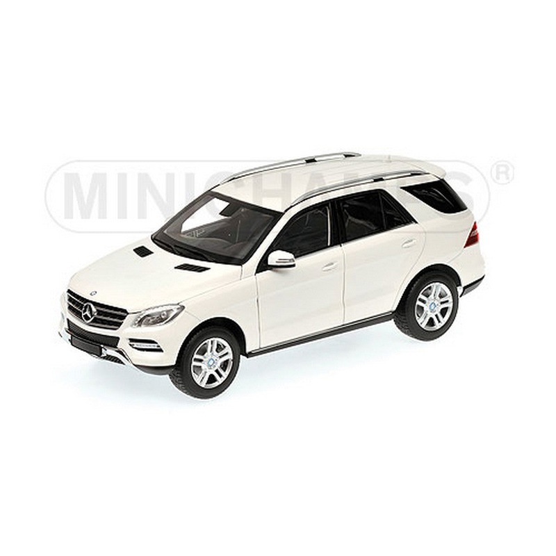 SCALE MODEL COMPATIBLE WITH MERCEDES M CLASS 2011 WHITE 1:18 MINICHAMPS PM100030101