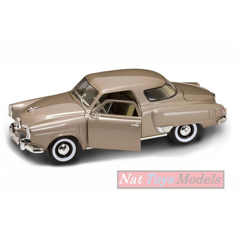 SCALE MODEL COMPATIBLE WITH STUDEBAKER CHAMPION 1950 GOLD TERRESTRIAL 1:18 LUCKY YM92478GT