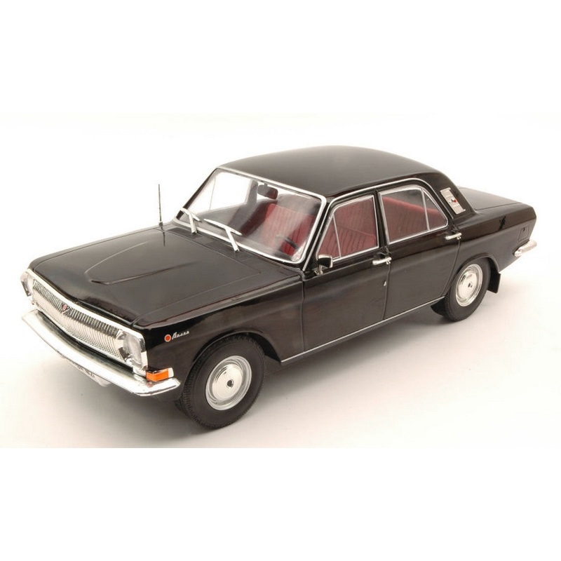 SCALE MODEL COMPATIBLE WITH VOLGA M24 1967-1992 BLACK 1:18 MODELCARGROUP MCG18013