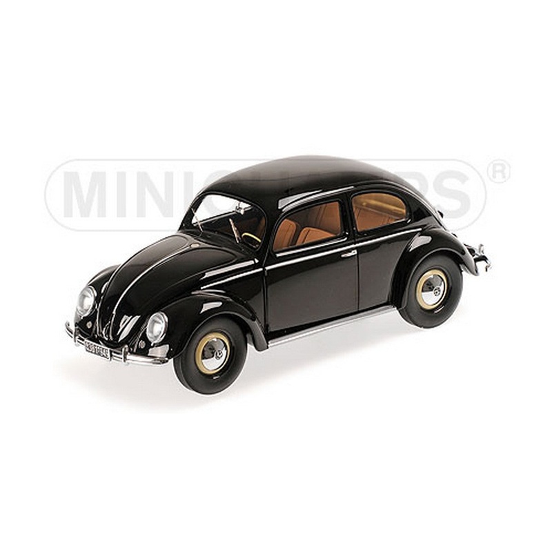 SCALE MODEL COMPATIBLE WITH VW 1200 1949 BLACK 1:18 MINICHAMPS PM107054001