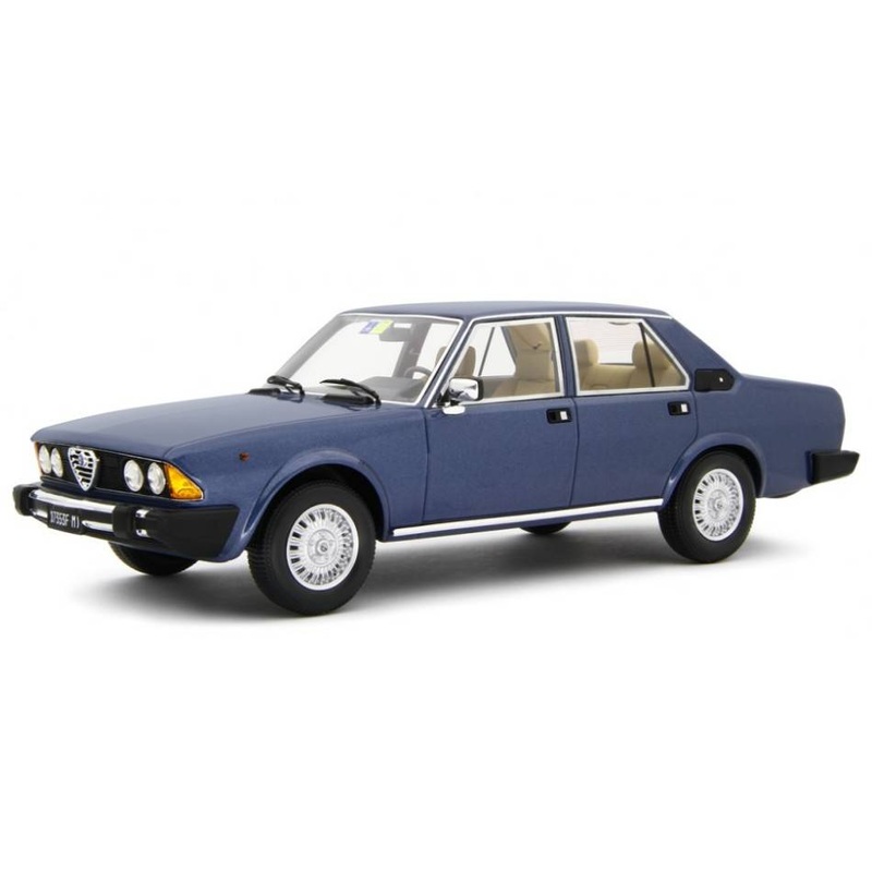 SCALE MODEL COMPATIBLE WITH ALFA 6 2.5 1979 MET.BLUE 1:18 LAUDO RACING LM156C