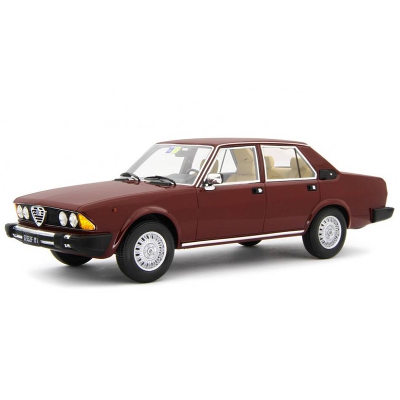 SCALE MODEL COMPATIBLE WITH ALFA 6 2.5 1979 RED 1:18 LAUDO RACING LM156B