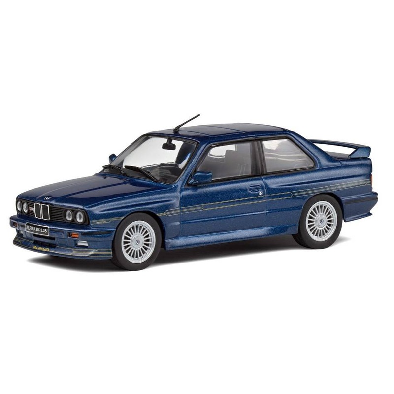 SCALE MODEL COMPATIBLE WITH ALPINA E30 B6 1989 ALPINA BLUE 1:43 SOLID SL4312001