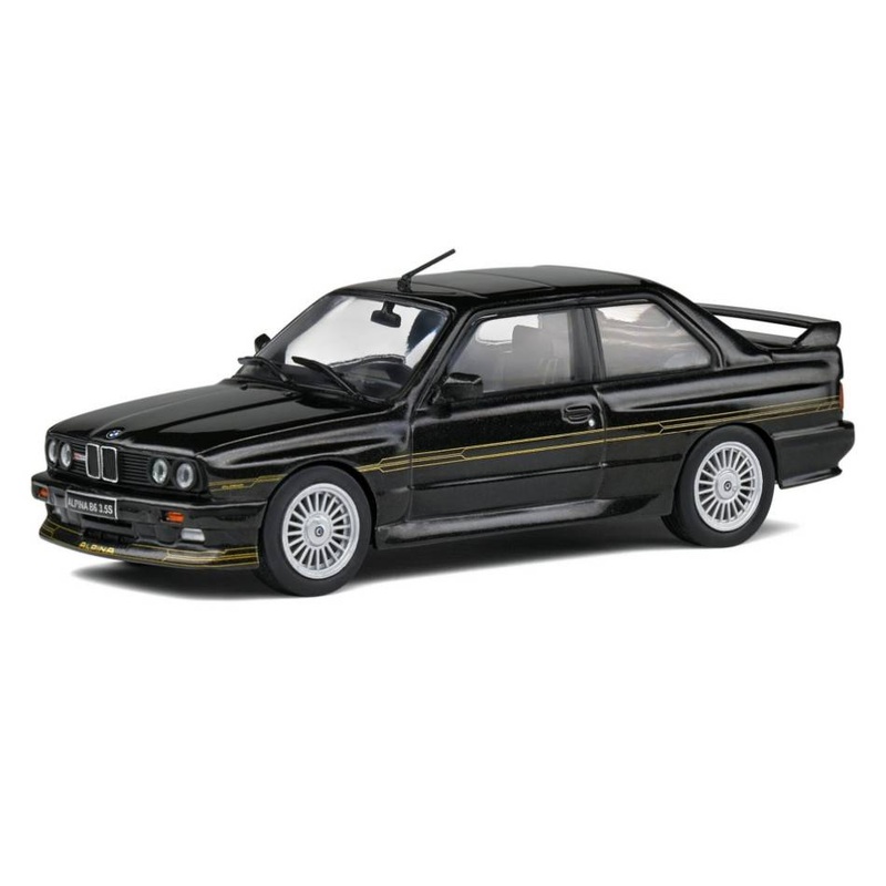 SCALE MODEL COMPATIBLE WITH ALPINA E30 B6 1989 BLACK 1:43 SOLID SL4312002