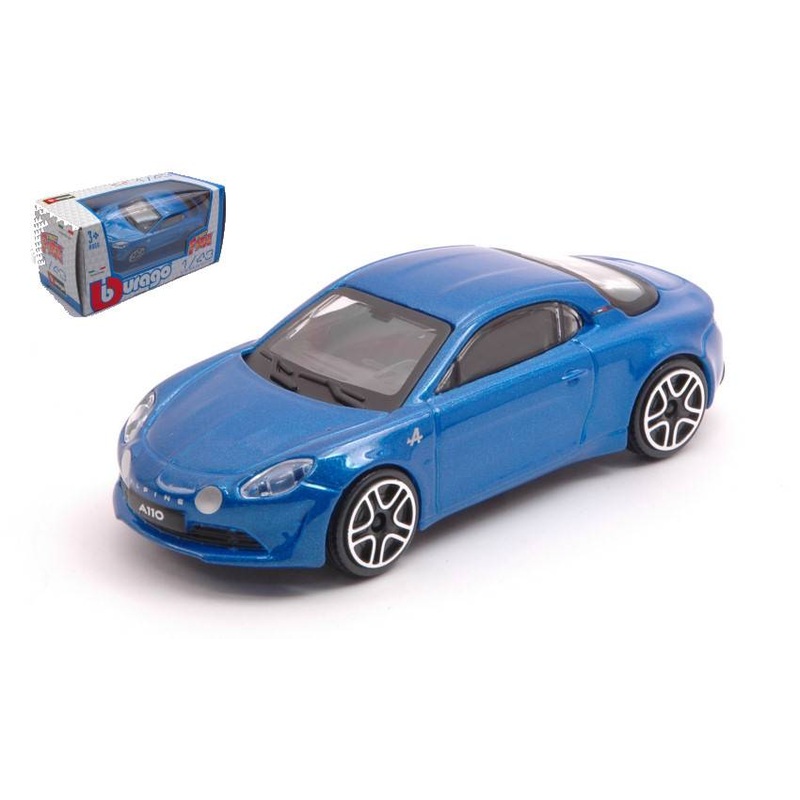 SCALE MODEL COMPATIBLE WITH ALPINE A110 CUP 2018 BLUE 1:43 BURAGO BU30407B