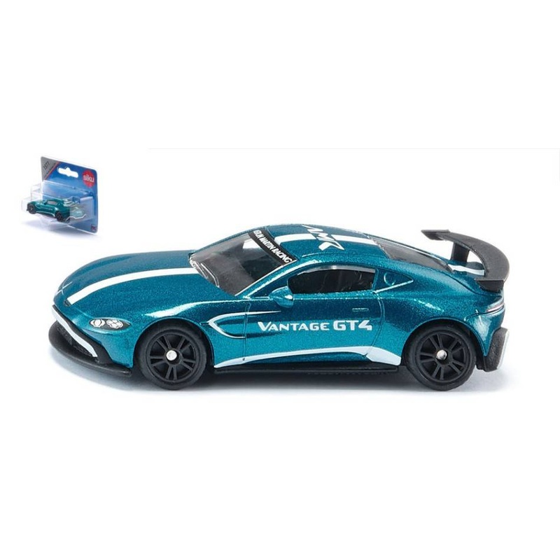 SCALE MODEL COMPATIBLE WITH ASTON MARTIN GT4 BLISTER 81x35x23 SIKU SK1577