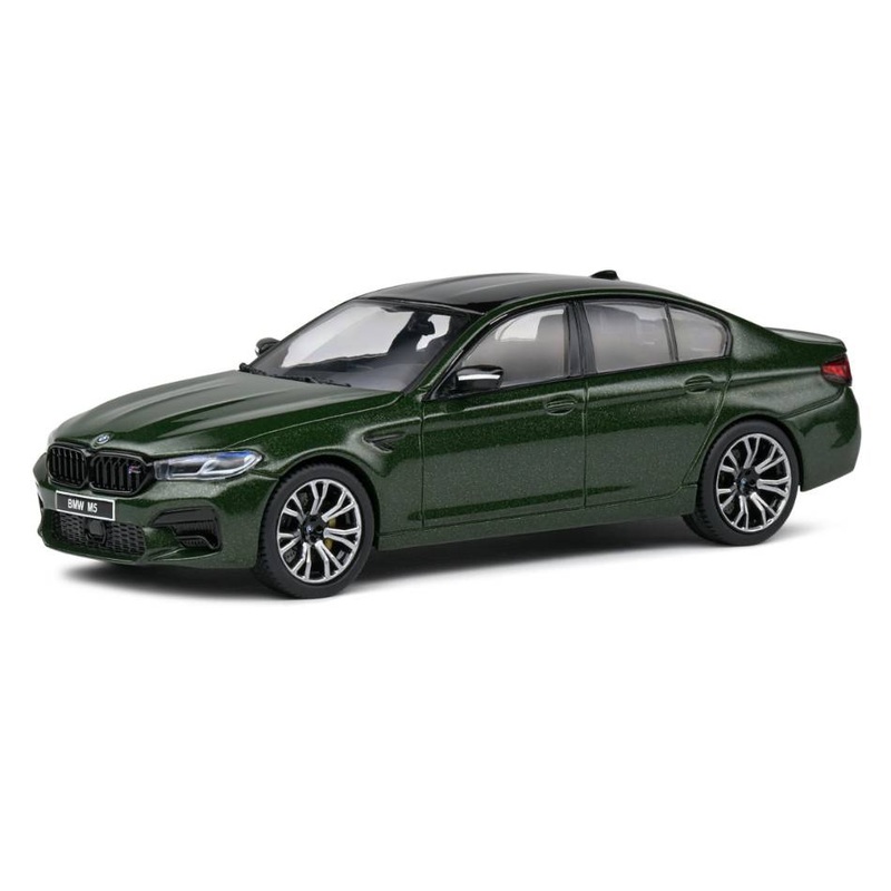 SCALE MODEL COMPATIBLE WITH BMW 5 SERIES M5 (F90) V8 BITURBO 2021 GREEN 1:43 SOLID SL4312701