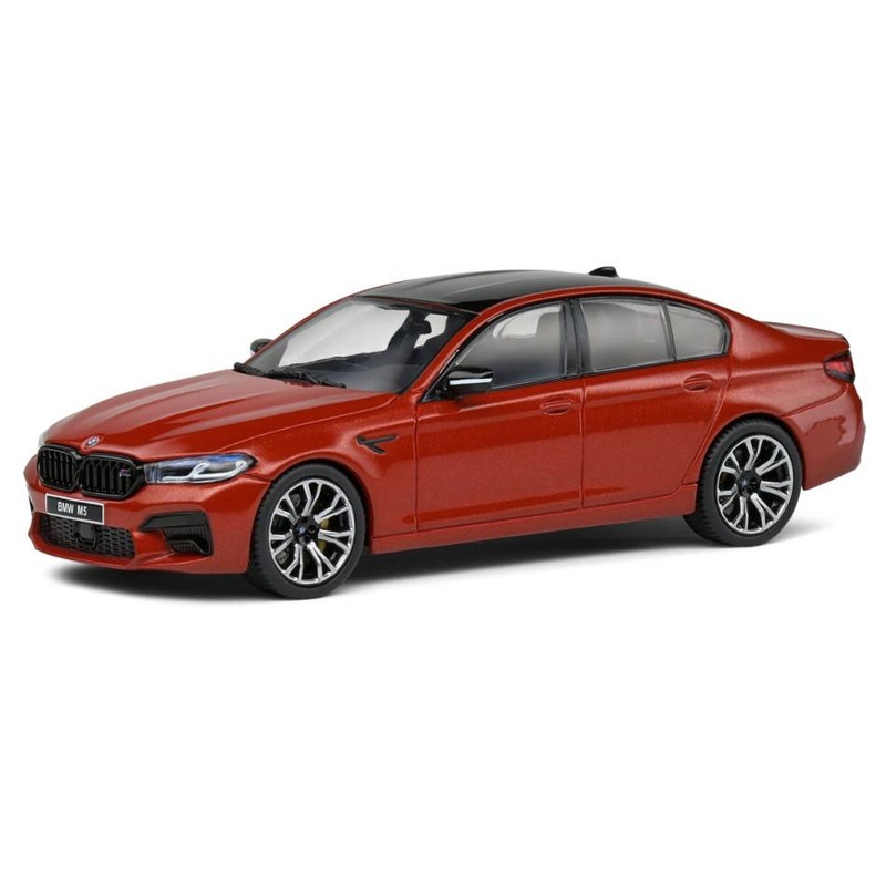 SCALE MODEL COMPATIBLE WITH BMW 5 SERIES M5 (F90) V8 BITURBO 2021 RED 1:43 SOLID SL4312702