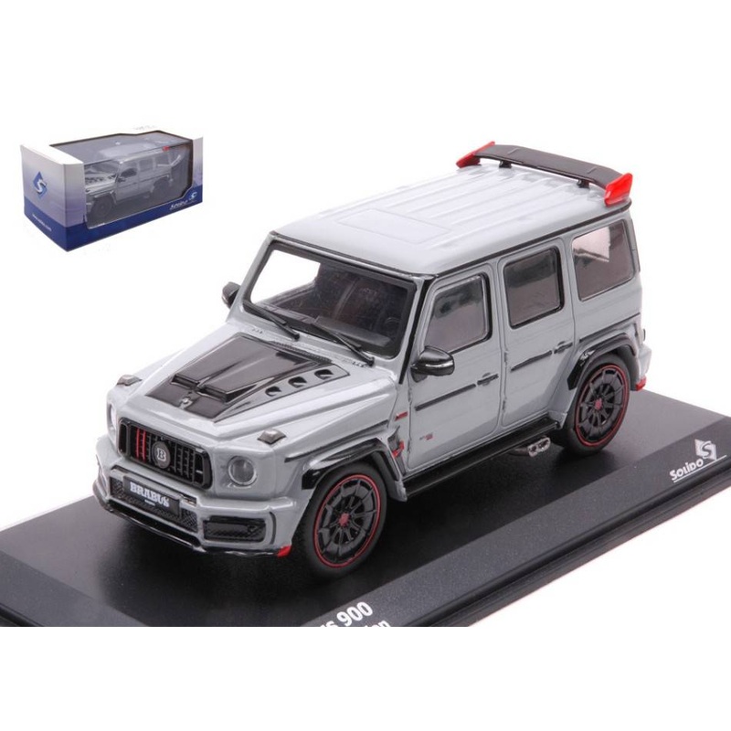 SCALE MODEL COMPATIBLE WITH BRABUS ROCKET 900 2021 STEALTH GRAY 1:43 SOLID SL4312401