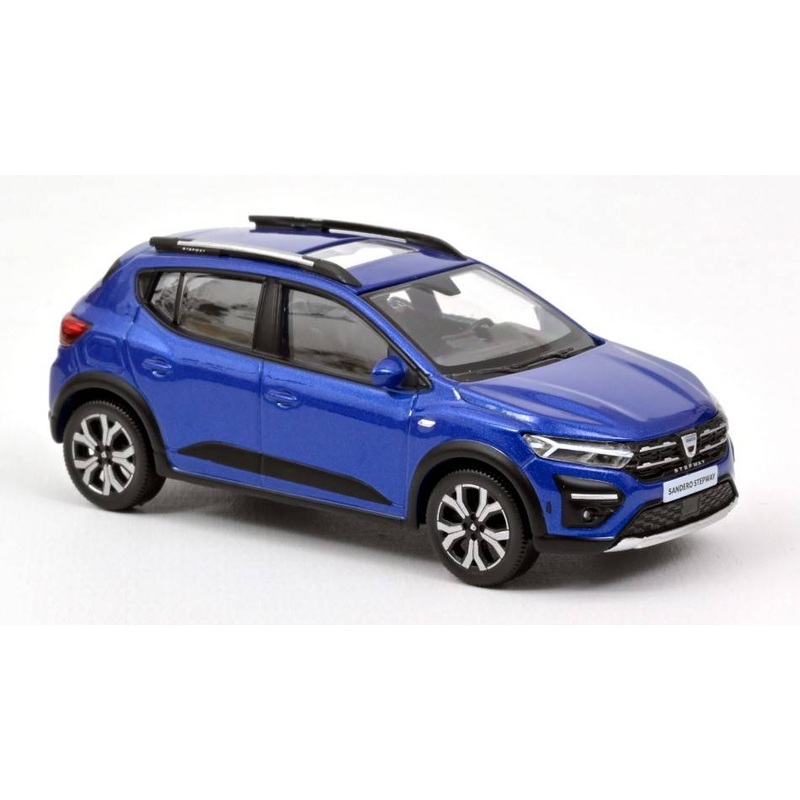 SCALE MODEL COMPATIBLE WITH DACIA SANDERO STEPWAY 2021 IRON BLUE 1:43 NOREV NV509032