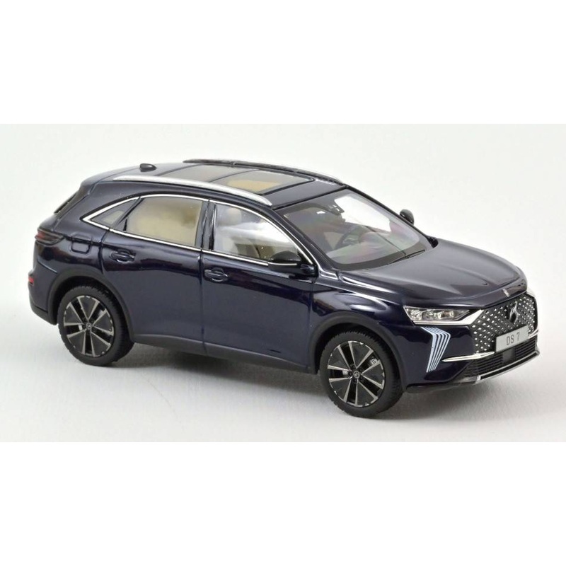 SCALE MODEL COMPATIBLE WITH DS 7 2022 SAPHIR BLUE 1:43 NOREV NV170052