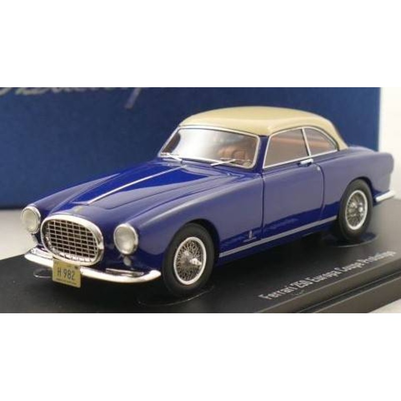 SCALE MODEL COMPATIBLE WITH FERRARI 250 EUROPA COUPE PROTOTYPE 1953 BLUE "MASTERPIECE" 1:43 AUTOCULT ATC90245