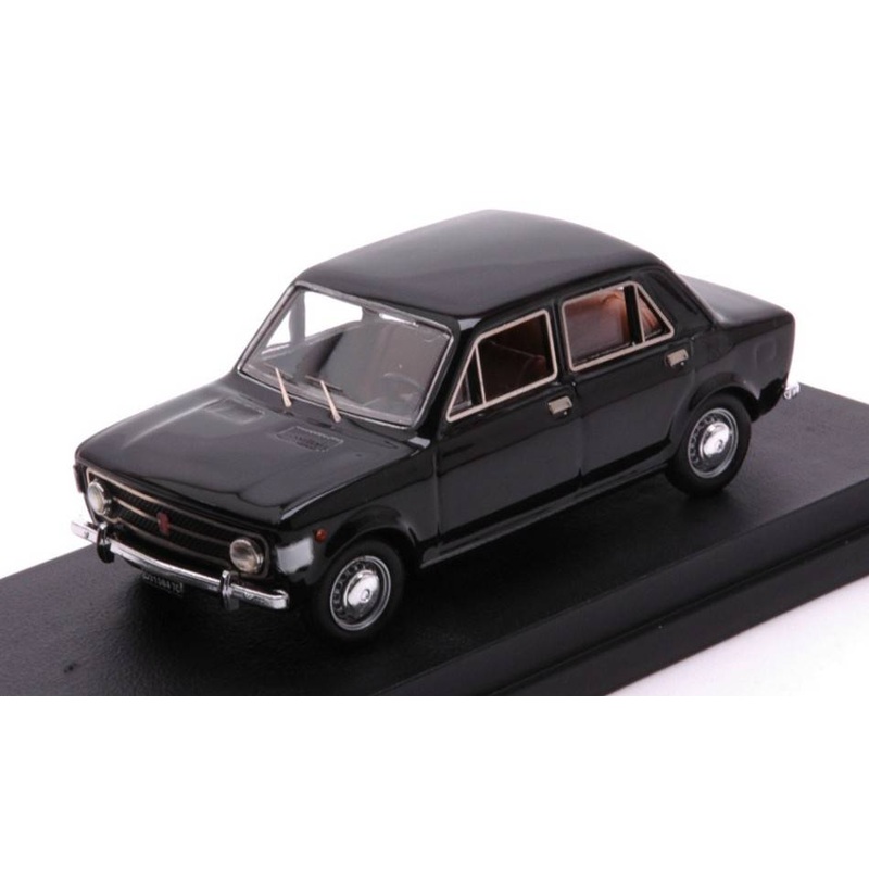SCALE MODEL COMPATIBLE WITH FIAT 128 4 DOORS 1969 BLACK 1:43 RIO RI4135-1