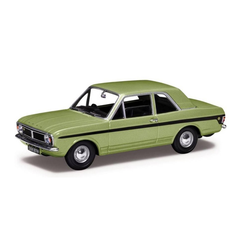 SCALE MODEL COMPATIBLE WITH FORD CORTINA MK2 LOTUS GREEN 1:43 VANGUARDS VA04121