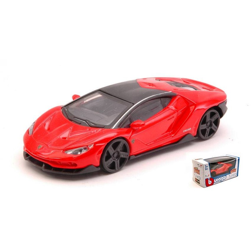 SCALE MODEL COMPATIBLE WITH LAMBORGHINI CENTENARIO LP 770-4 2016 RED 1:43 BURAGO BU30382R