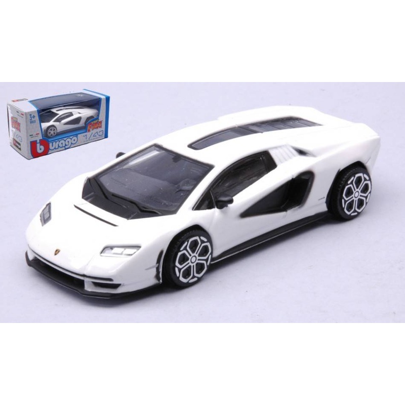 SCALE MODEL COMPATIBLE WITH LAMBORGHINI COUNTACH LPI 800-4 WHITE 1:43 BURAGO BU30459