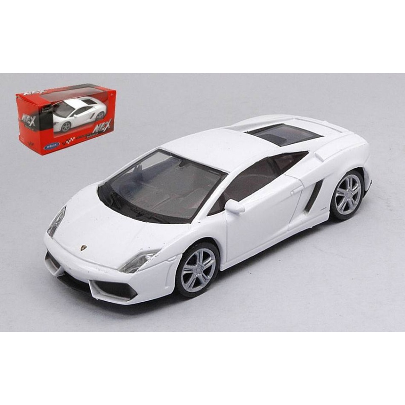 SCALE MODEL COMPATIBLE WITH LAMBORGHINI GALLARDO LP560-4 WHITE 1:43 WELLY WE39556M