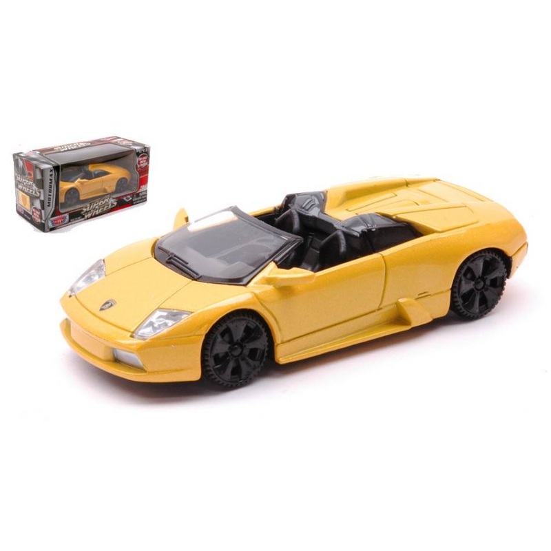 SCALE MODEL COMPATIBLE WITH LAMBORGHINI MURCIELAGO ROADSTER YELLOW 1:43 MOTORMAX MTM4062