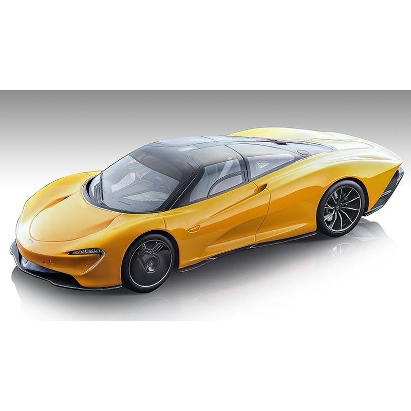 SCALE MODEL COMPATIBLE WITH MCLAREN SPEEDTAIL 2020 PAPAYA ORANGE 1:43 TECNOMODEL TMD43EX10F