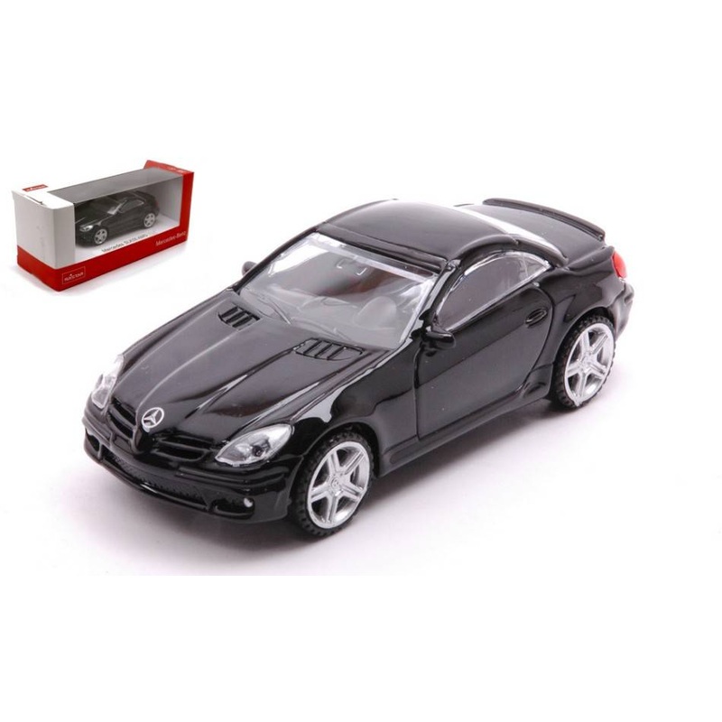 SCALE MODEL COMPATIBLE WITH MERCEDES SLK55 AMG BLACK 1:43 RASTAR RAT37200BK