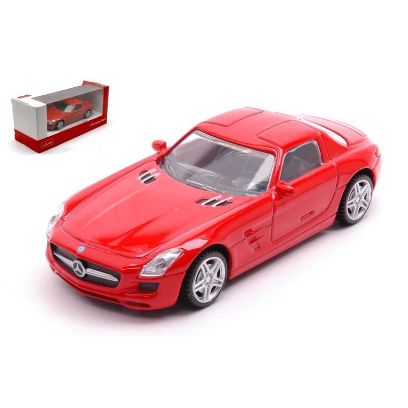 SCALE MODEL COMPATIBLE WITH MERCEDES SLS AMG RED 1:43 RASTAR RAT58100R