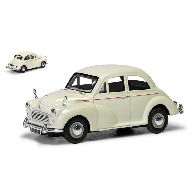 SCALE MODEL COMPATIBLE WITH MORRIS MINOR 1000 WHITE 1:43 VANGUARDS VA05811