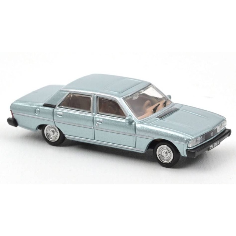 SCALE MODEL COMPATIBLE WITH PEUGEOT 604 1977 GREEN 1:87 NOREV NV476412