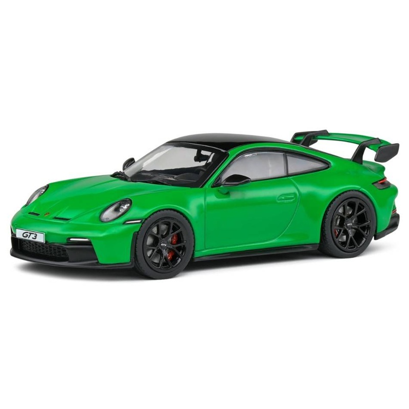 SCALE MODEL COMPATIBLE WITH PORSCHE 992 GT3 COUPE 2021 GREEN 1:43 SOLID SL4312502