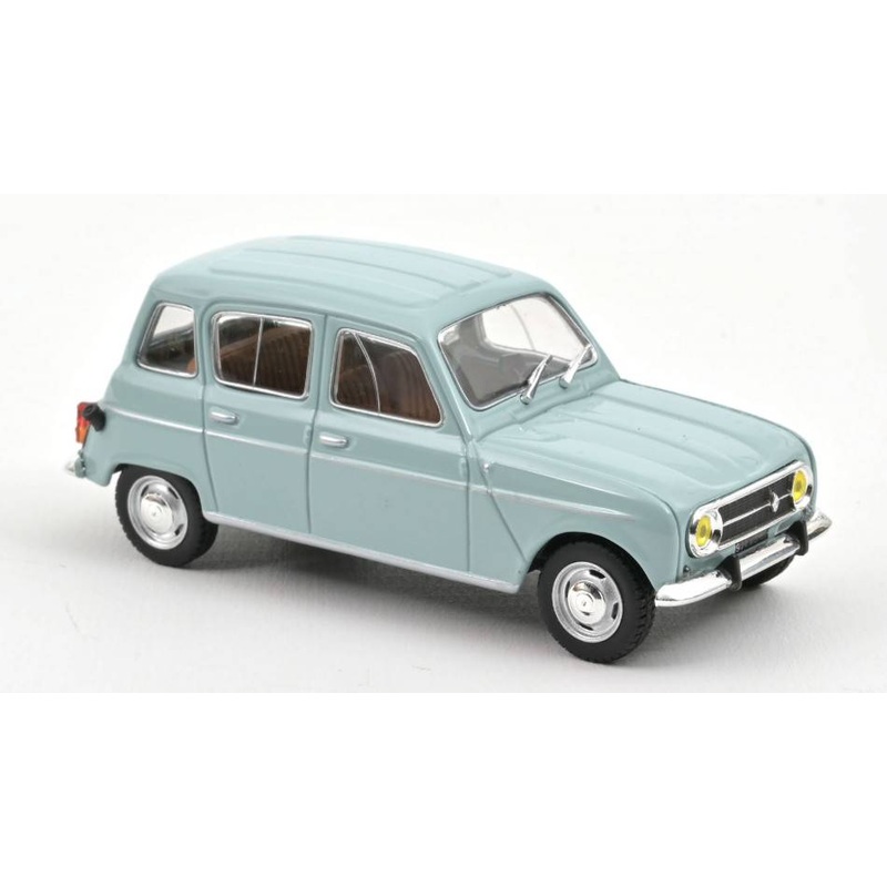 SCALE MODEL COMPATIBLE WITH RENAULT 4 1974 CLEAR BLUE 1:43 NOREV NV510037