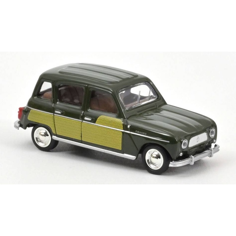 SCALE MODEL COMPATIBLE WITH RENAULT 4 PARISIENNE 1967 GREEN 1:54 NOREV NV310939