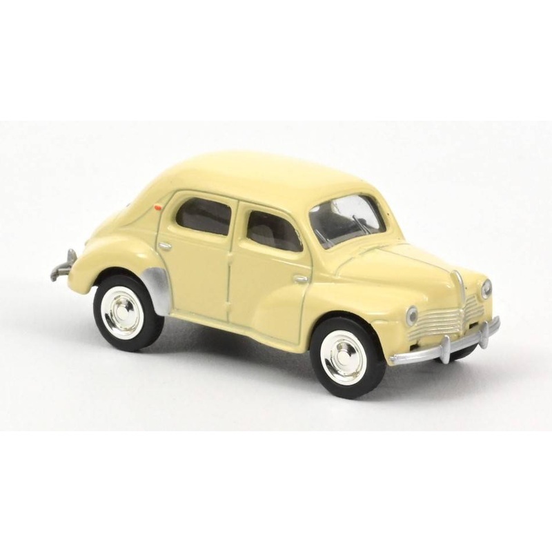 SCALE MODEL COMPATIBLE WITH RENAULT 4CV 1946 CREAM 1:54 NOREV NV310933