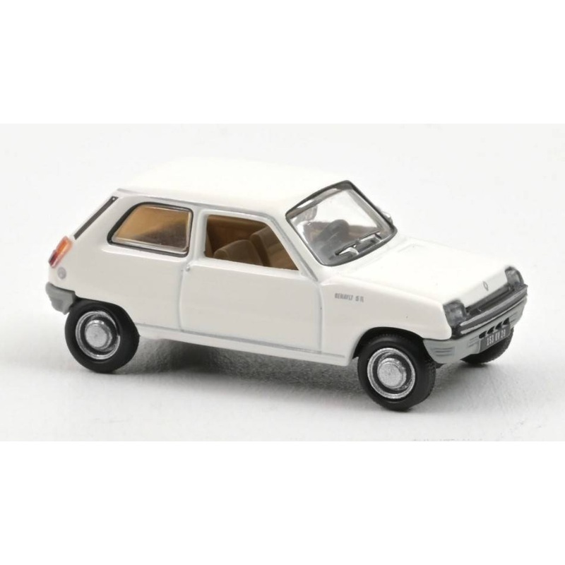 SCALE MODEL COMPATIBLE WITH RENAULT 5 1972 WHITE 1:87 NOREV NV510527
