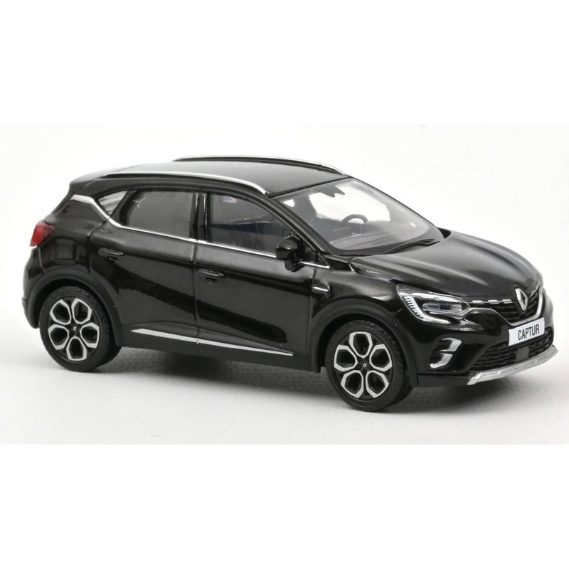 SCALE MODEL COMPATIBLE WITH RENAULT CAPTUR 2022 DIAMOND BLACK 1:43 NOREV NV517768