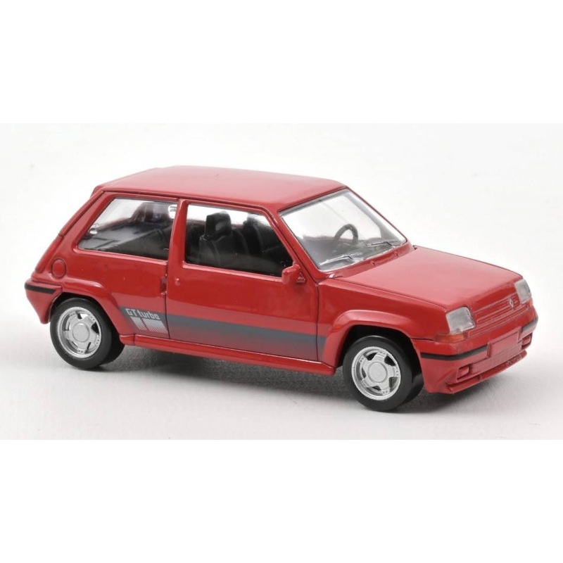 SCALE MODEL COMPATIBLE WITH RENAULT SUPERCINQ GT TURBO PH II 1988 RED JET CAR 1:43 NOREV NV510539