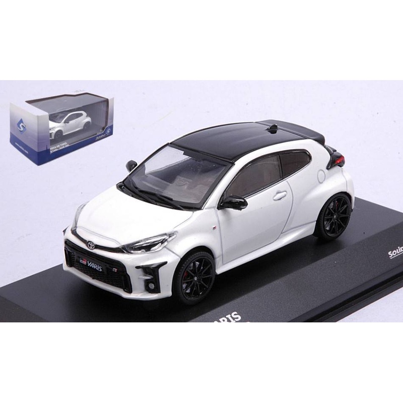 SCALE MODEL COMPATIBLE WITH TOYOTA YARIS GR 2020 PLATIN WHITE 1:43 SOLID SL4311101