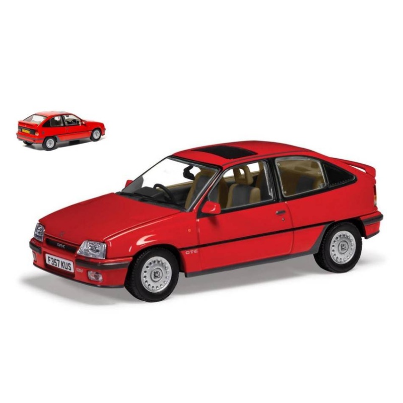 SCALE MODEL COMPATIBLE WITH VAUXHALL ASTRA GTE 16V RED 1:43 VANGUARDS VA13208