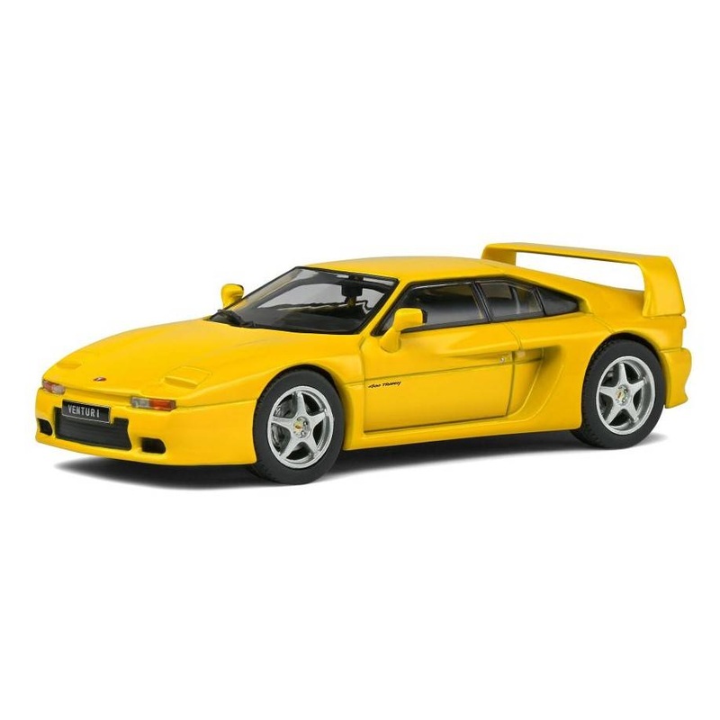 SCALE MODEL COMPATIBLE WITH VENTURI 400 GT 1994 YELLOW 1:43 SOLID SL4313402