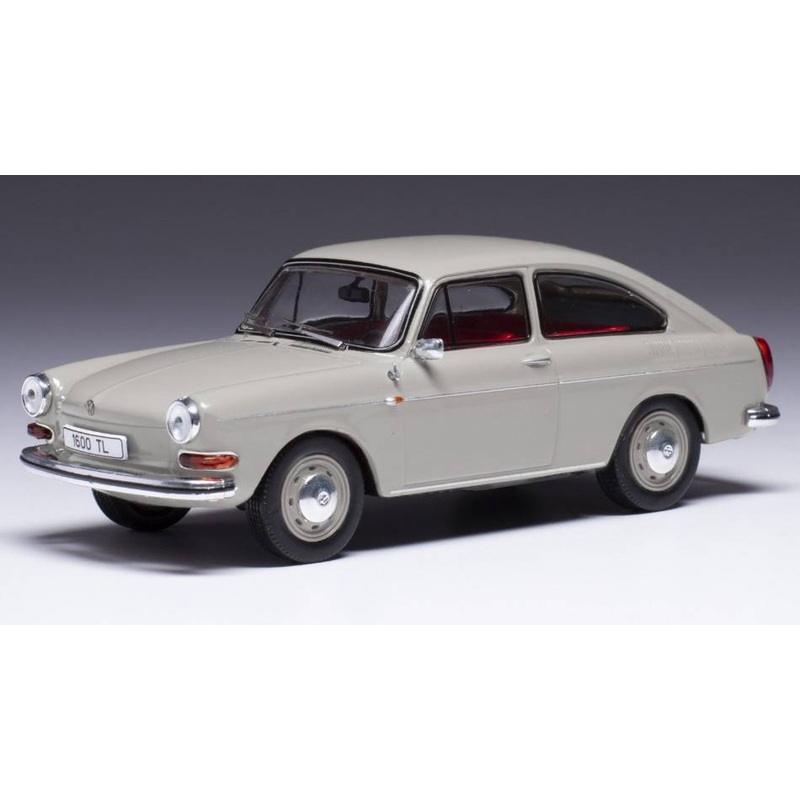 SCALE MODEL COMPATIBLE WITH VW 1600 TL 1969 BEIGE 1:43 IXO MODEL CLC503