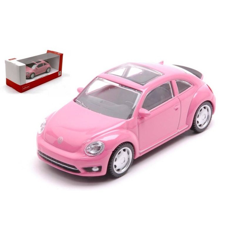 SCALE MODEL COMPATIBLE WITH VW BEETLE 2019 PINK 1:43 RASTAR RAT58800PK