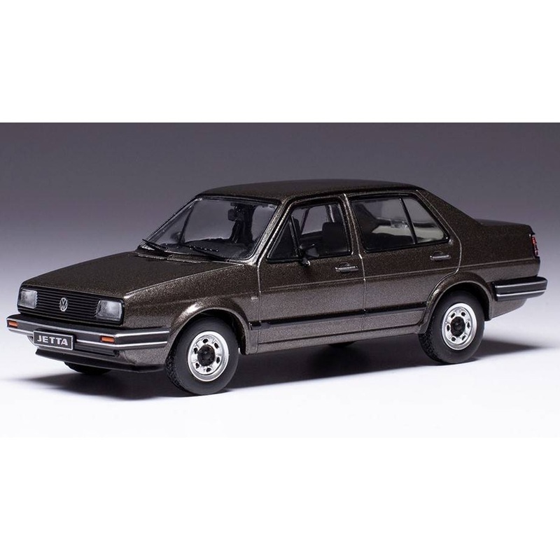 SCALE MODEL COMPATIBLE WITH VW JETTA (MKII) 1984 MET.GREY 1:43 IXO MODEL CLC500