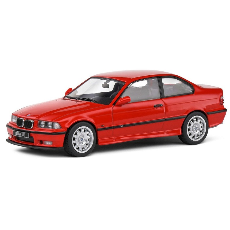 MODELLINO Solido BMW 3-SERIES M3 (E36) COUPE 1999 RED 1:43 MODEL SCALE SL4315201 250506