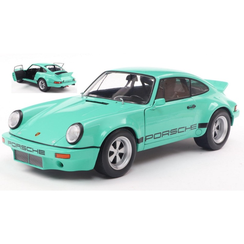 MODELLINO Solido PORSCHE 911 RS 3.0L COUPE IROC DAYTONA 1974 GREEN  1:18 MODEL SCALE SL1810705 250506
