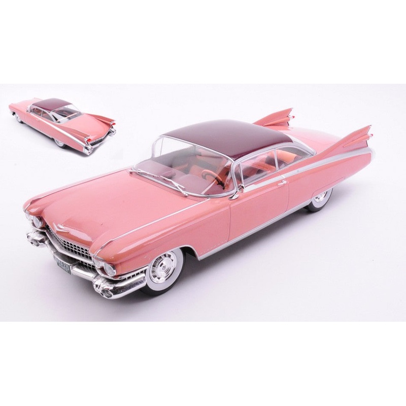 MODELLINO Whitebox CADILLAC ELDORADO SEVILLE 1959 LIGHT PINK 1:24 MODEL SCALE WB124235 250506