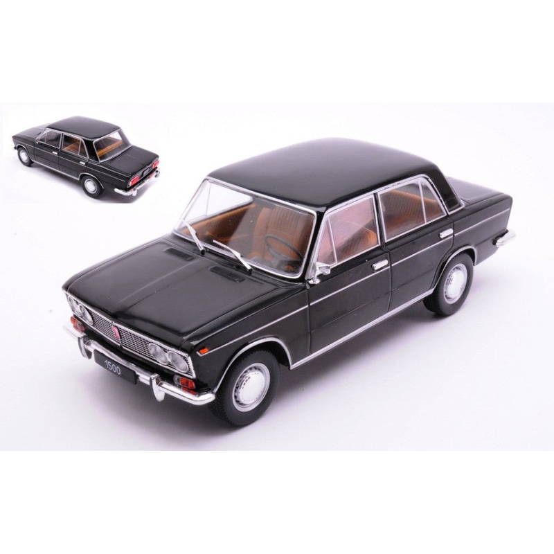 MODELLINO Whitebox LADA 1500 1977 BLACK 1:24 MODEL SCALE WB124237 250506