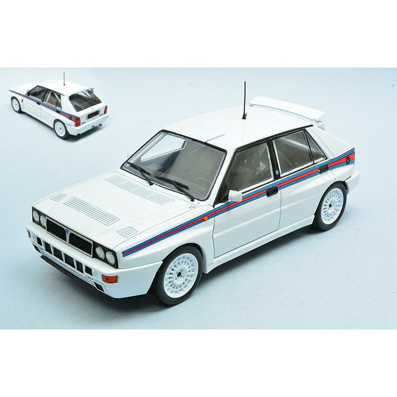 MODELLINO Whitebox LANCIA DELTA INTEGRALE 16V 1989 WHITE 1:24 MODEL SCALE WB124238 250506