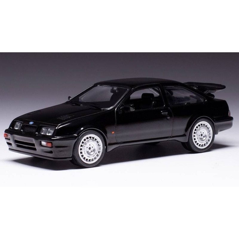 SCALE MODEL COMPATIBLE WITH FORD SIERRA RS COSWORTH 1987 BLACK 1:43 IXO MODEL CLC482